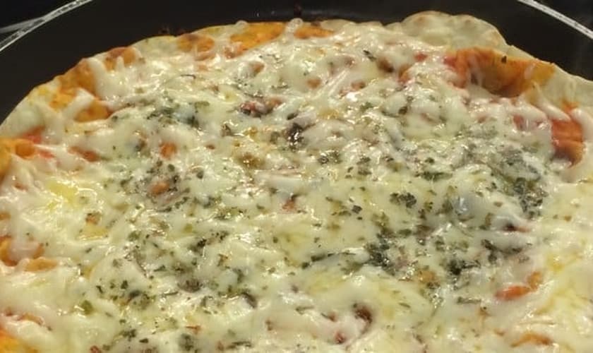 Falsa Pizza no fogão