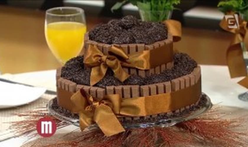 Bolo de brigadeiro