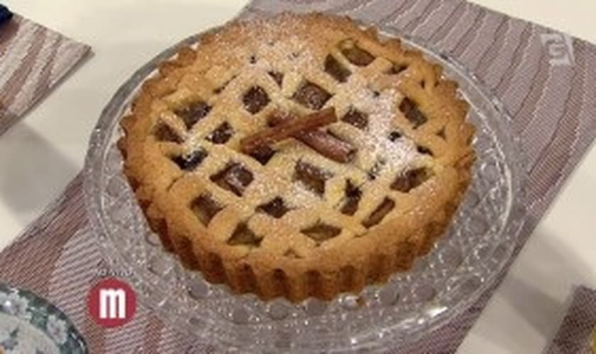 Torta amanteigada de banana