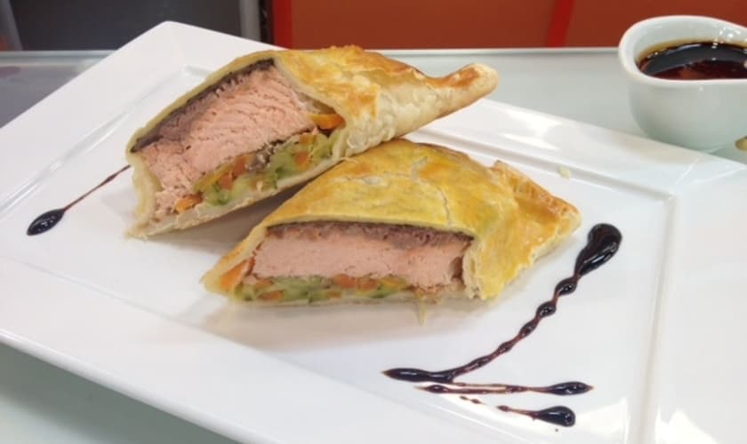 Folhado de Salmão