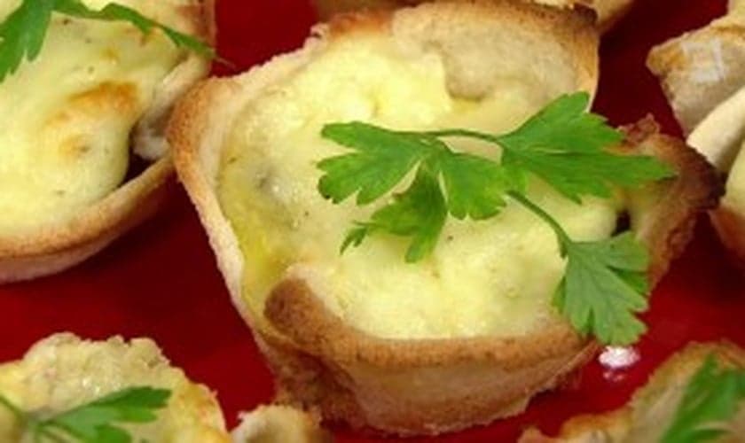 Bolinho de presunto e queijo