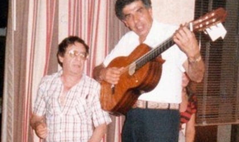 Roberto Gomez Bolaños, o Chaves, e Rubén Aguirre Fuentes