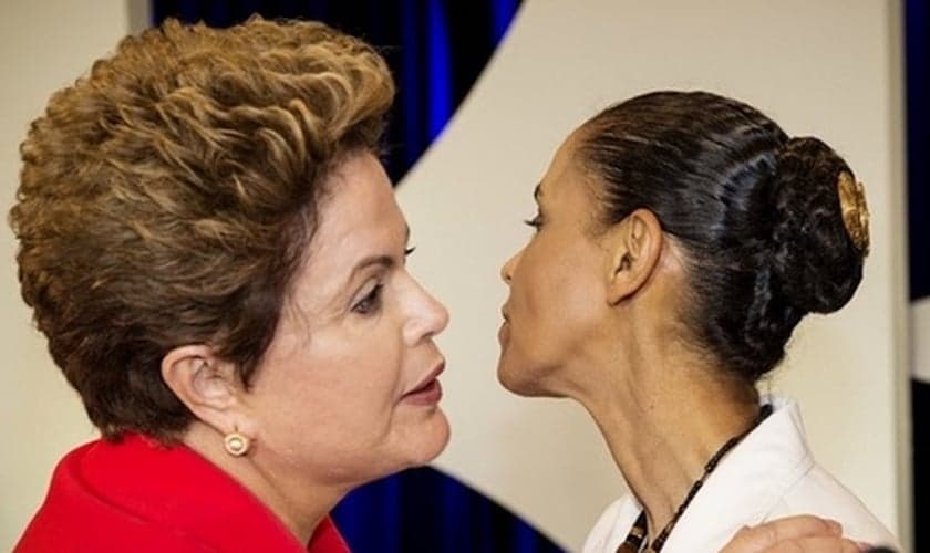 "Coitadinho não pode ser presidente", dispara Dilma sobre ataques contra Marina Silva