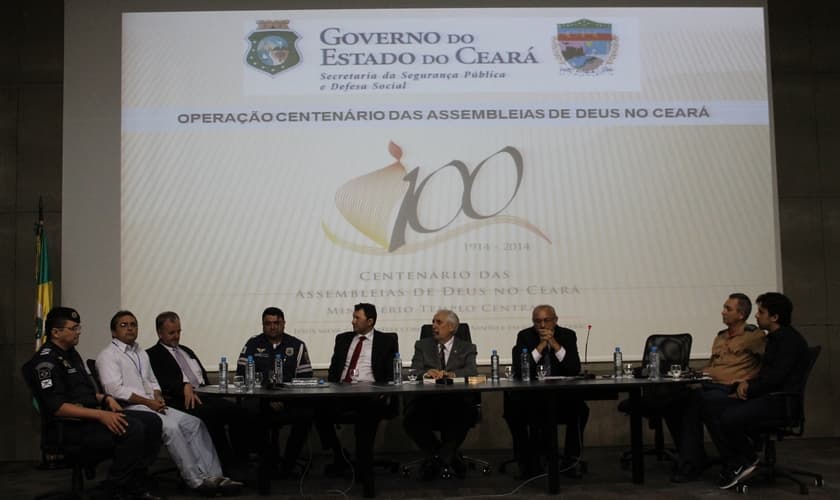 Em coletiva de imprensa, Ass. de Deus apresenta detalhes da celebração do Centenário no CE