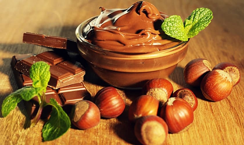 Mousse de Nutella ou creme de avelã