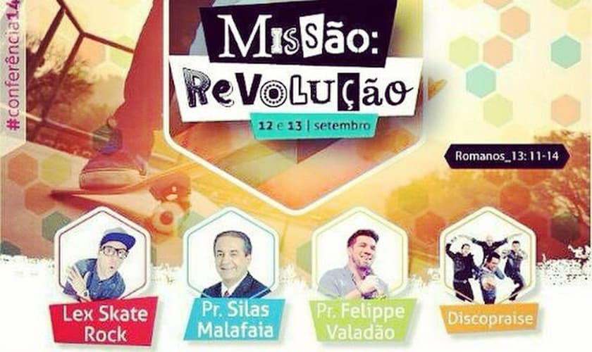 Silas Malafaia e Felippe Valadão participarão de congresso de jovens, no RJ