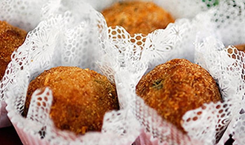 Bolinho de Arroz com Atum