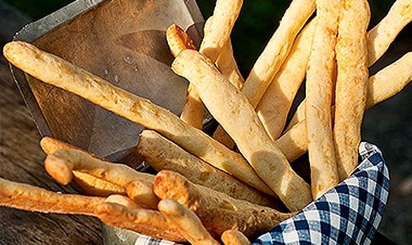 Palitos de pão de queijo