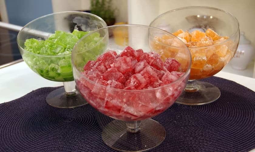 bala de goma caseira