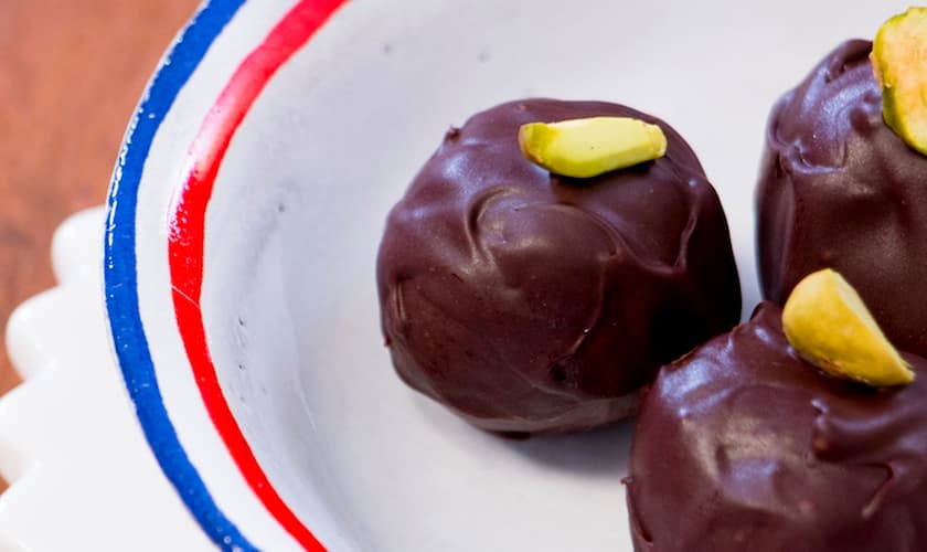 Trufas de frutas secas