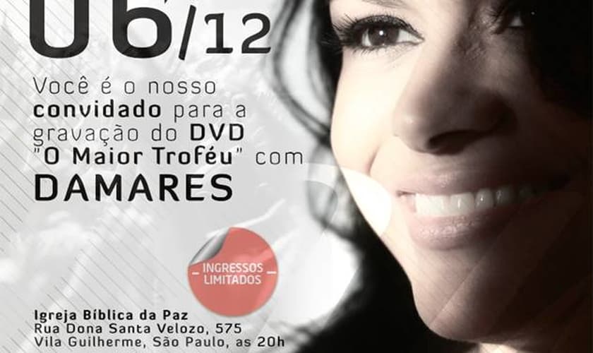 Novo DVD de Damares terá participação de Thalles Roberto