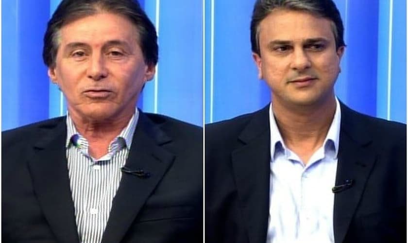 Eunício Oliveira e Camilo Santana