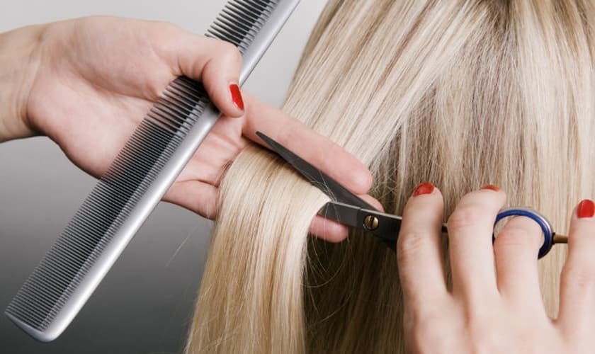 hora certa de cortar o cabelo