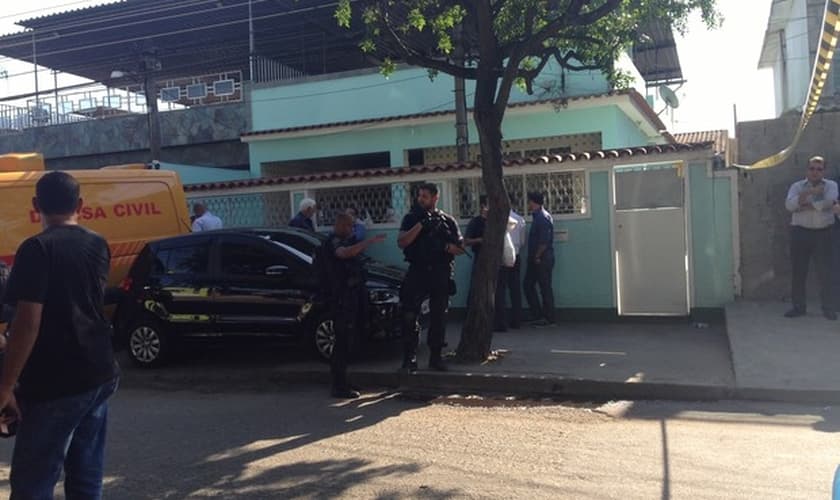 Delegada foi morta na Rua Lomas Valentinas, em Realengo