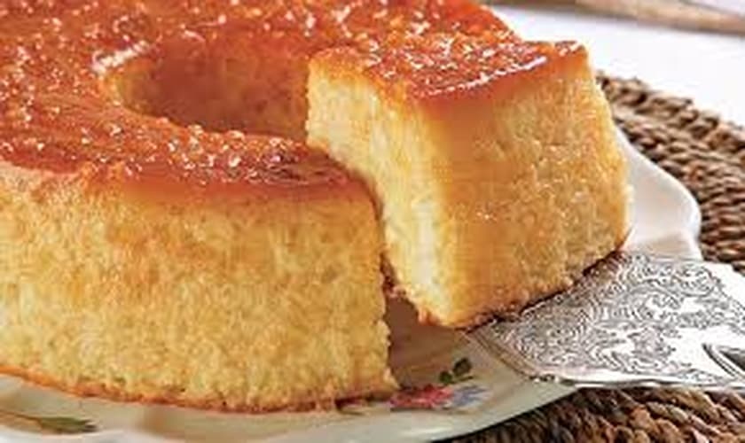 Pudim de queijadinha