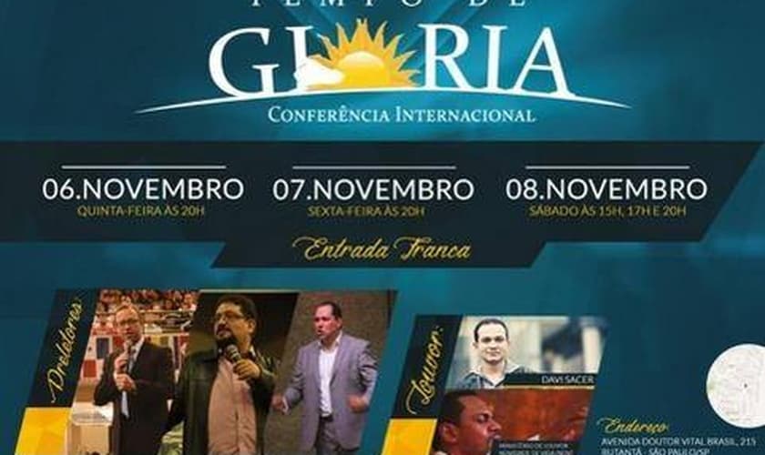 Luciano Subirá e Davi Sacer estarão no Congresso Internacional "Tempo de Glória"