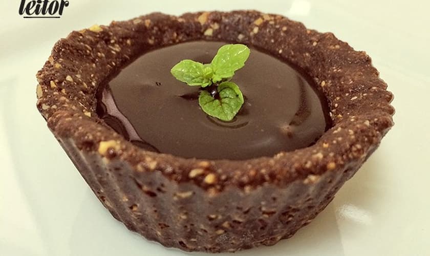 Tortinha de chocolate funcional