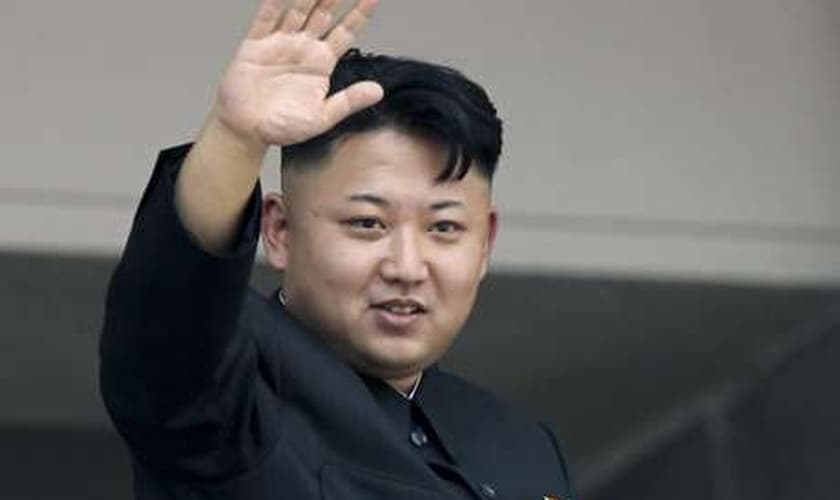 Kim Jong-Un, líder do governo norte-coreano