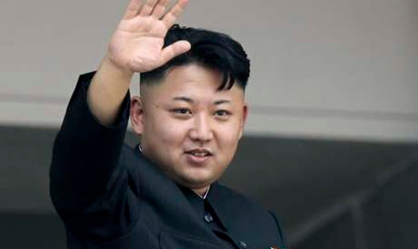 Kim Jong-Un, líder do governo norte-coreano