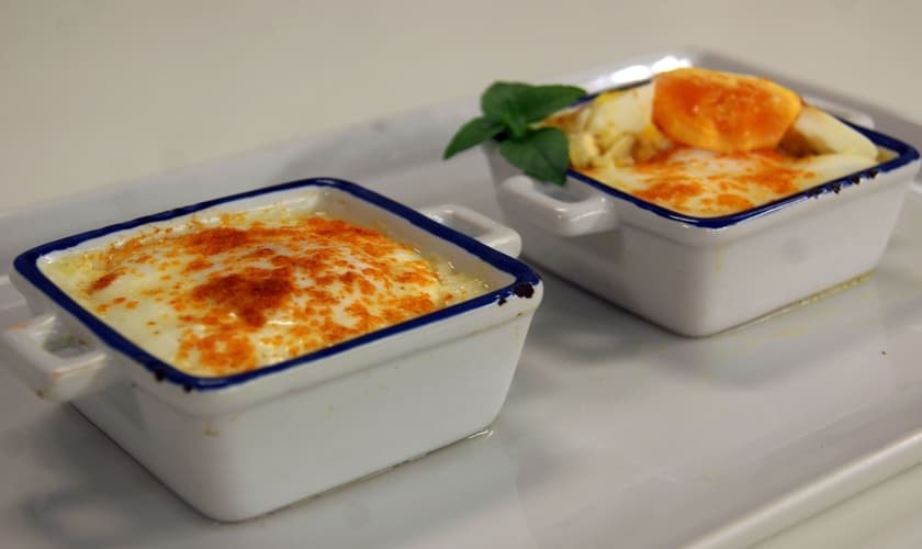 Ovos Escalfados com Iogurte