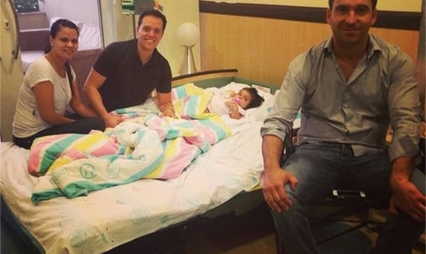 André Valadão no Hospital do Câncer