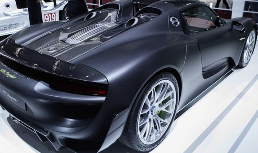 918 Spyder foi um dos destaques do Salão do Automóvel de São Paulo (Foto: Caio Kenji/G1)