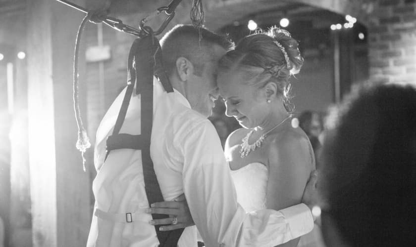 Noivo cadeira de rodas