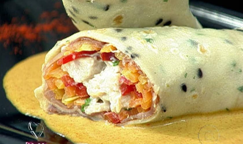 Rolinhos de Panqueca