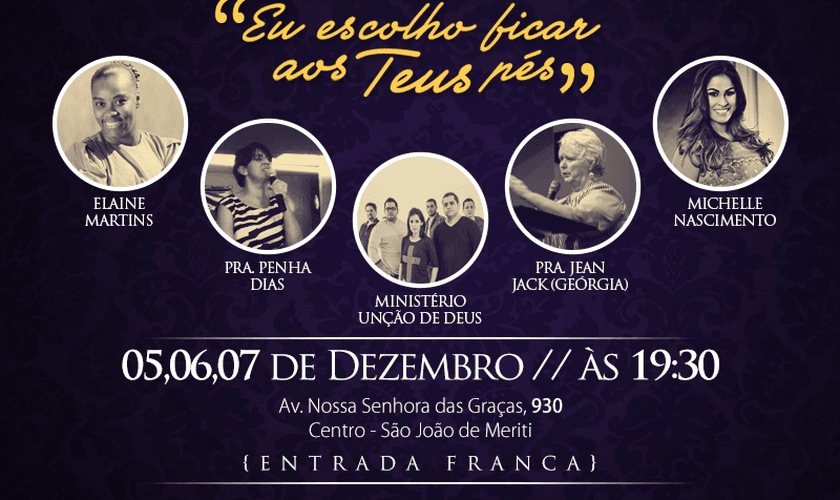 Ministério Unção de Deus realiza 1ª Conferência Internacional de Mulheres