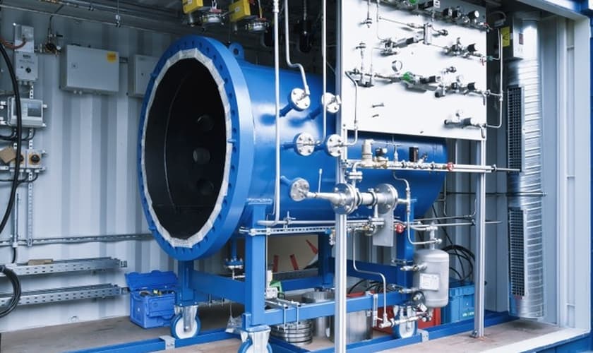 Máquina é capaz de transformar água em combustível (foto: Reprodução/Sunfire)