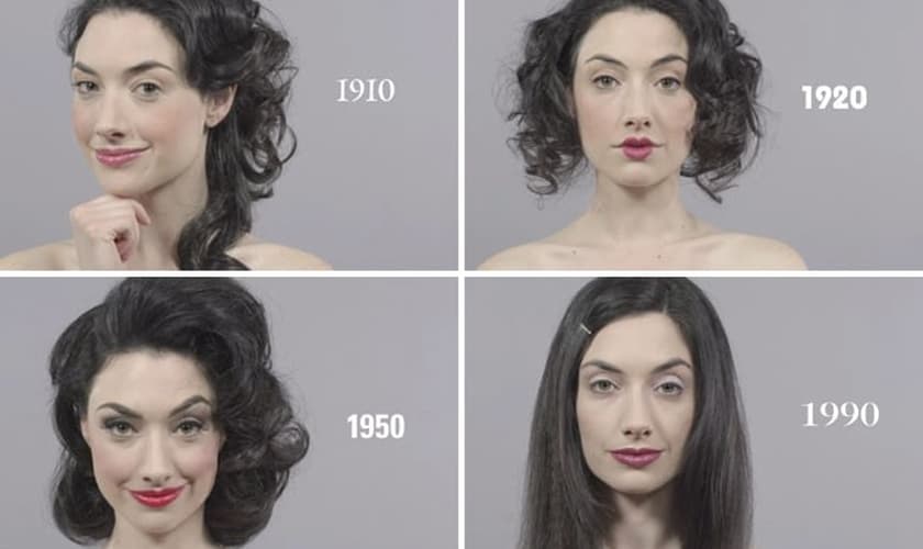 maquiagem e penteados