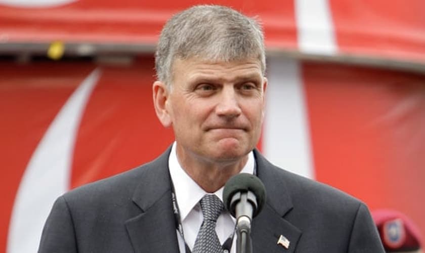 Pastor Franklin Graham é presidente da Associação Evangelística Billy Graham e da missão Samaritan's Purse