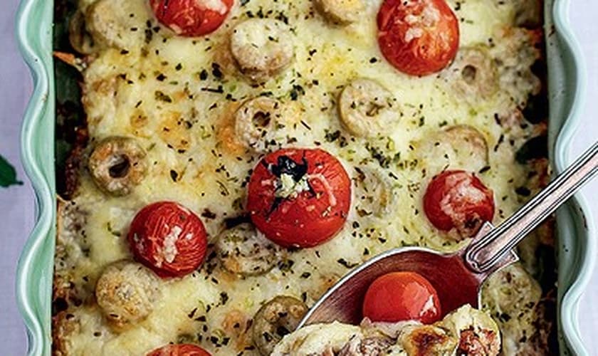 carne moída de forno