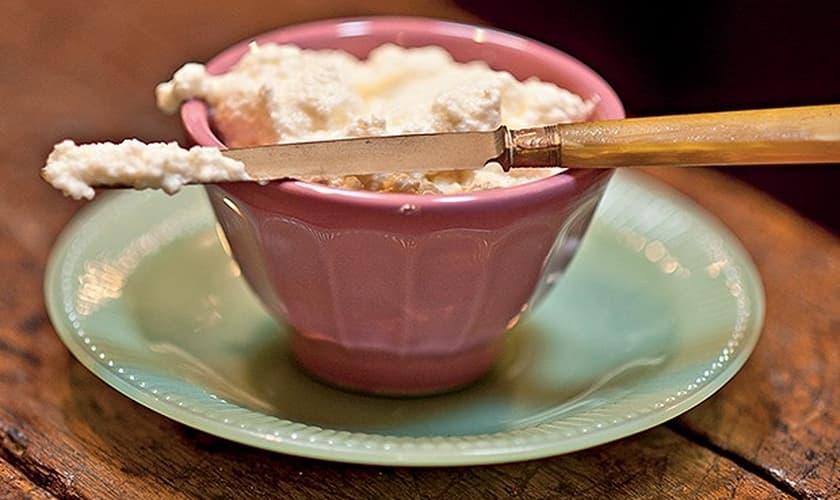 Ricota fresca cremosa