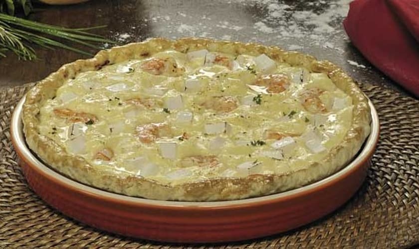 Torta de palmito cremosa