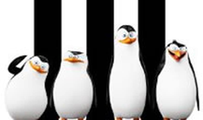 capa do filme Os Pinguins de Madagascar