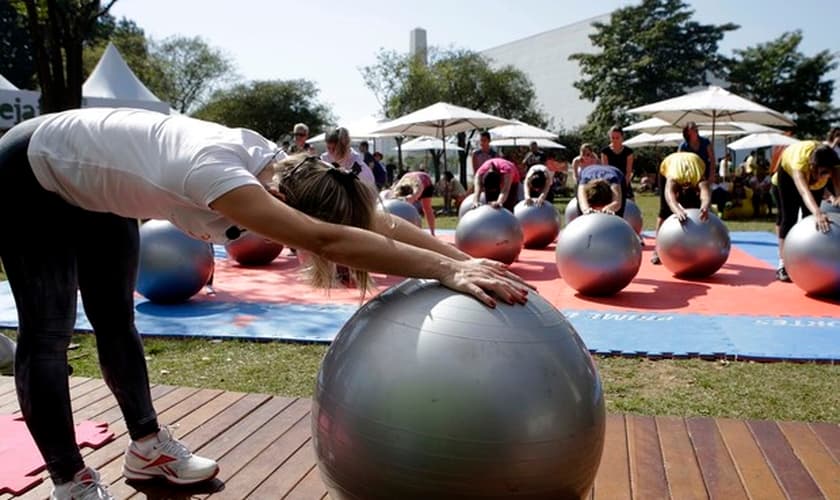 evento em comemoração ao aniversário de São Paulo