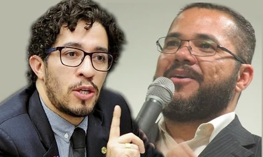 Claudemiro Ferreira e Jean Wyllys