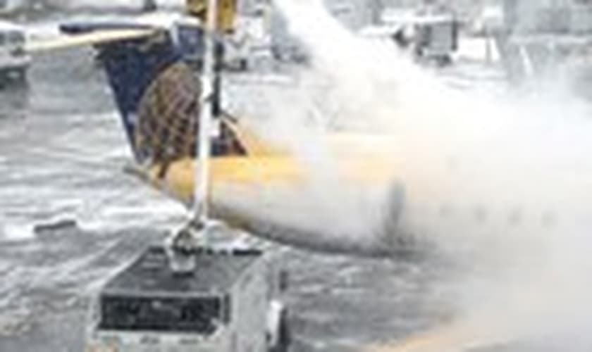 nevasca histórica nos Estados Unidos