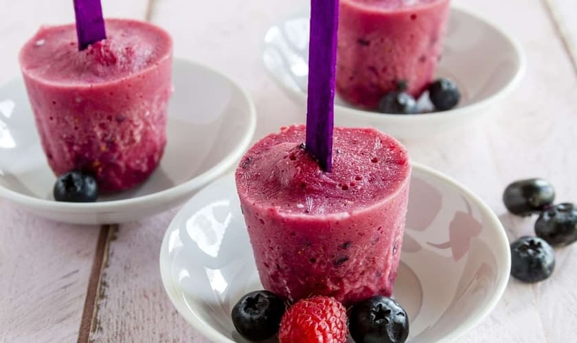 sorvete caseiro zero calória