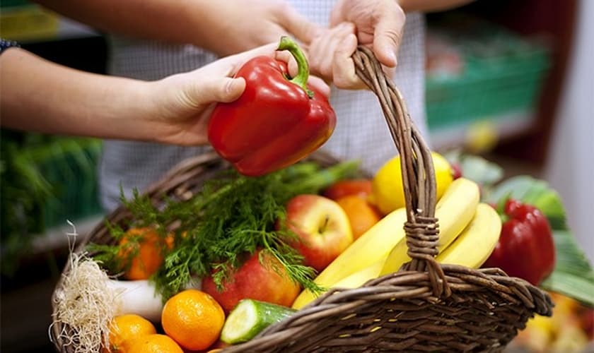 frutas e verduras frescas