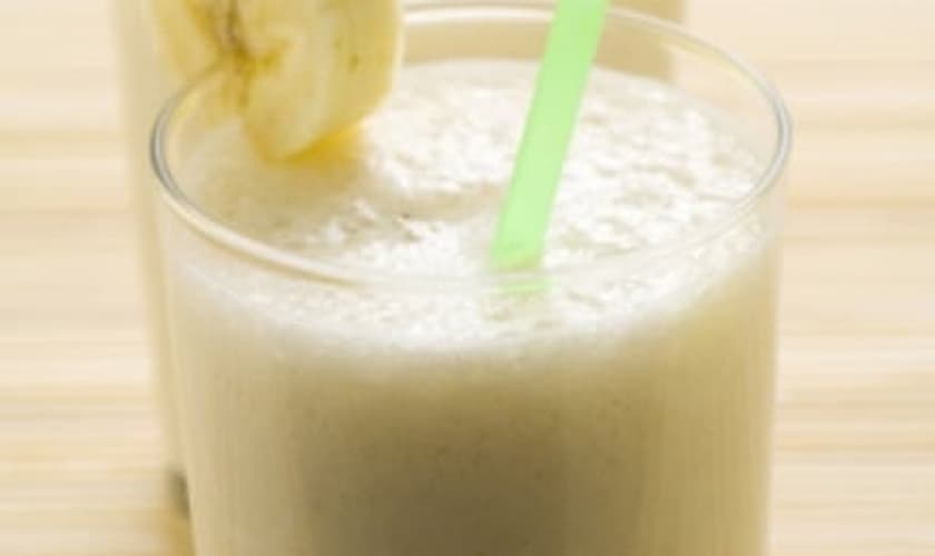 Smoothie banana e melão 