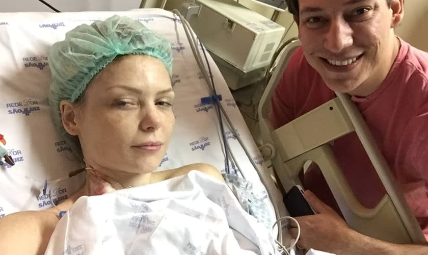 Bianca Toledo em nova cirurgia