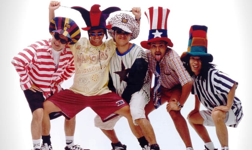 Mamonas Assassinas, uma das bandas mais marcantes da década de 90.