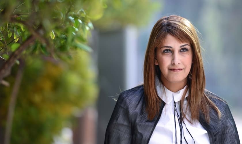 Ruth Colian, uma das candidata haredi do primeiro partido político formado por mulheres em Jerusalém, Israel. (Aviram Valdman / The Tower)