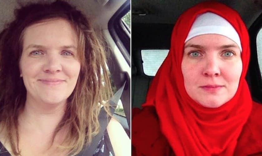 Jessey Eagan é casada, mãe de dois filhos, trabalha como tutora infantil em sua igreja e decidiu fazer esta experiência para ensinar aos cristãos sobre a importância de lidar com as diferenças.