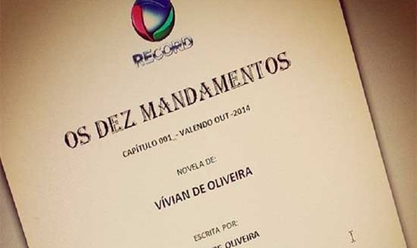 Nova novela da Record: Os Dez Mandamentos