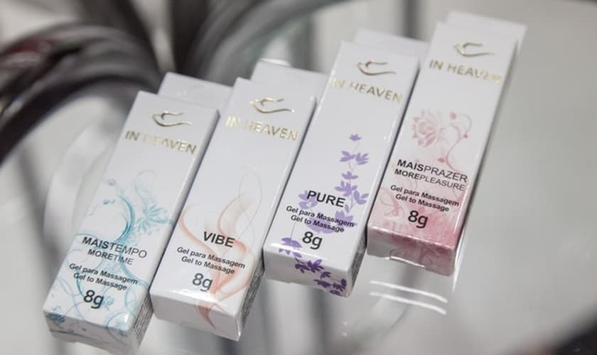 Produtos eróticos da marca In Heaven