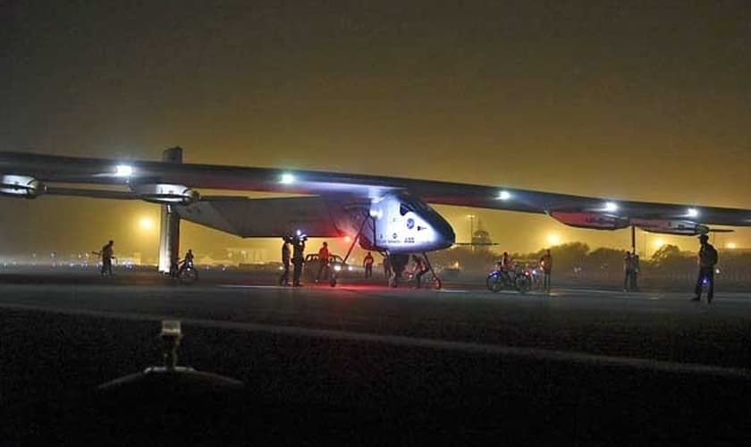 Solar Impulse II chega à Índia