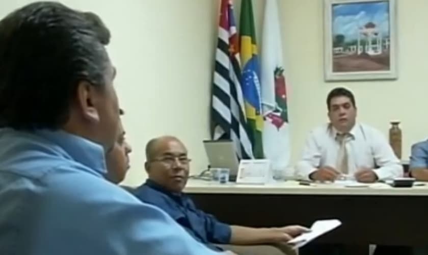Líderes evangélicos foram pessoalmente à Câmara Municipal de Itaberá, pedir que o Projeto de Lei fosse revisto.